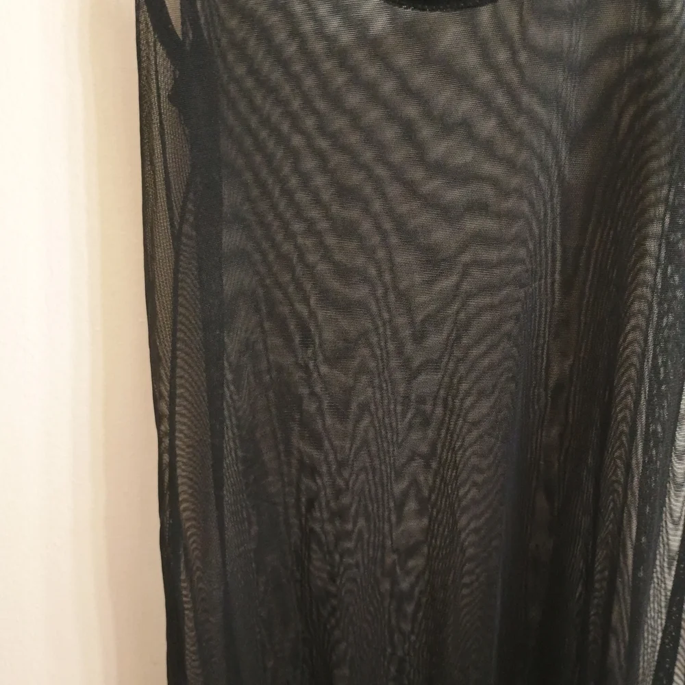 See You Monday Black Sheer Bathing Suit Cover